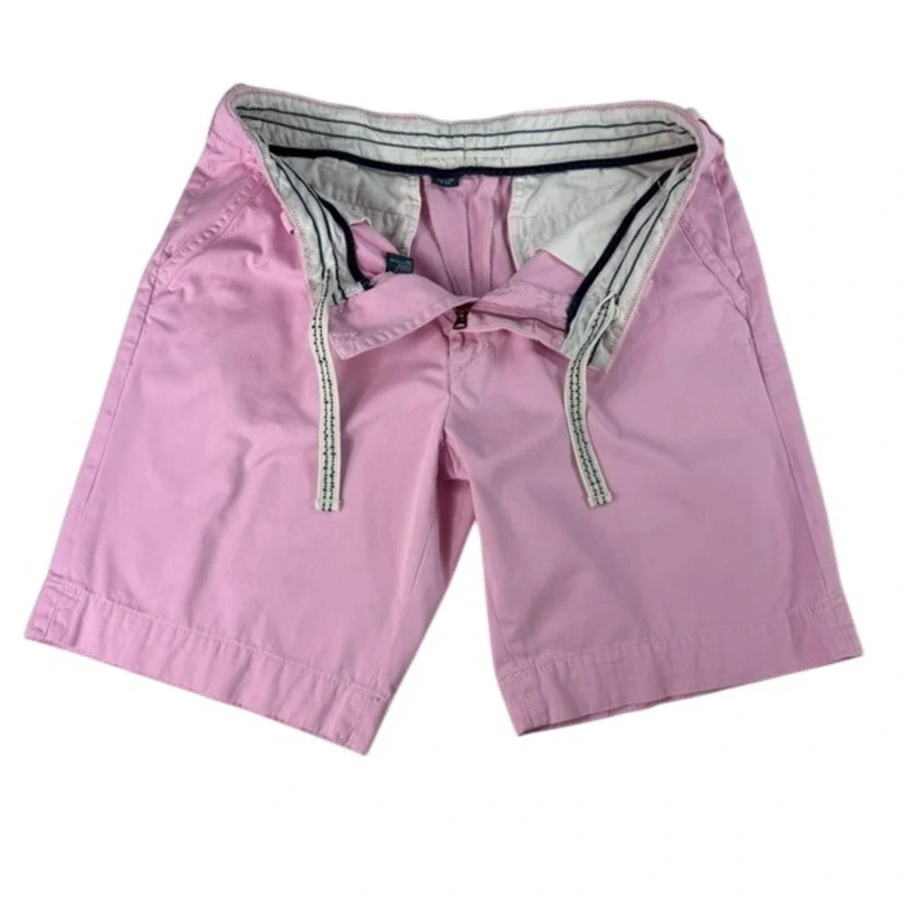 Vintage Polo Ralph Lauren Mens 34 Chino Shorts Pink Cotton Vintage Preppy Casual